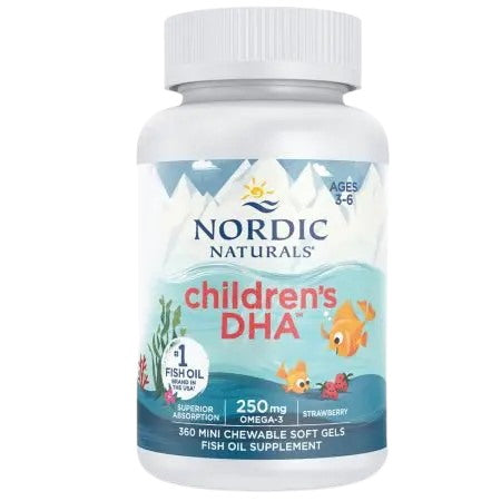 Nordic Naturals bērniem paredzēta DHA 250 mg 360 kapsulas