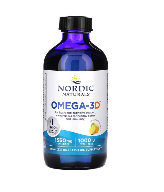 NORDIC NATURALS Omega-3D 237 ml