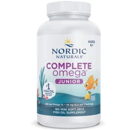 NORDIC NATURALS Complete Omega Junior 180 kapsulas