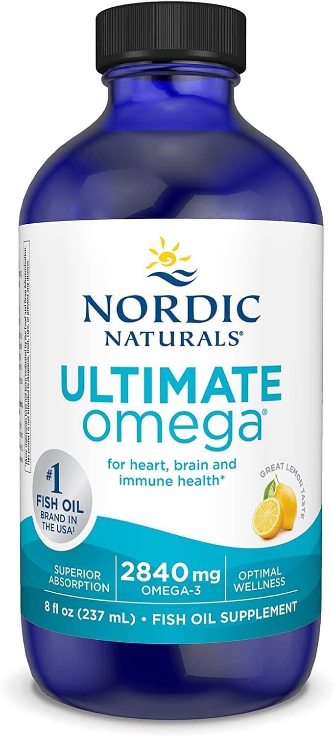 NORDIC NATURALS Ultimate Omega, ar citronu garšu, 2840 mg, 237 ml