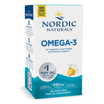 NORDIC NATURALS Omega-3 ar citronu garšu 180 kapsulas