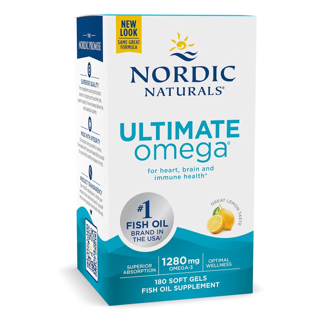 NORDIC NATURALS Ultimate Omega 640 mg 180 kapsulas