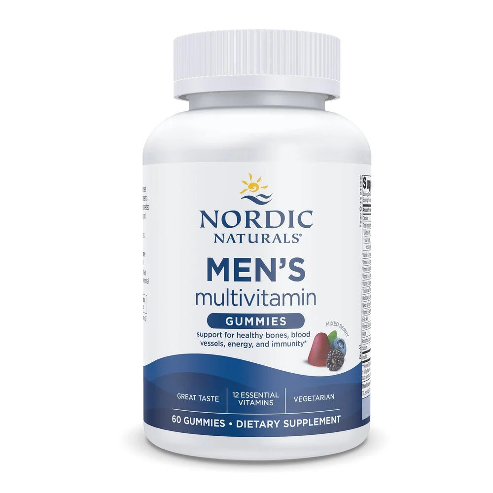 NORDIC NATURALS vīriešu multivitamīnu gumijas konfektes 60 konfektes
