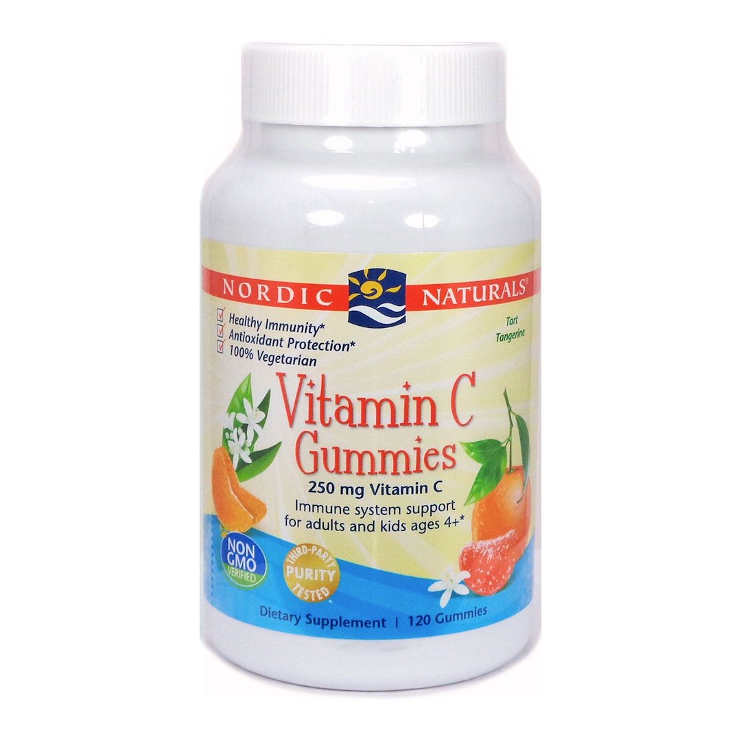 NORDIC NATURALS C vitamīna gumijas lācīši 120 gumijas lācīši