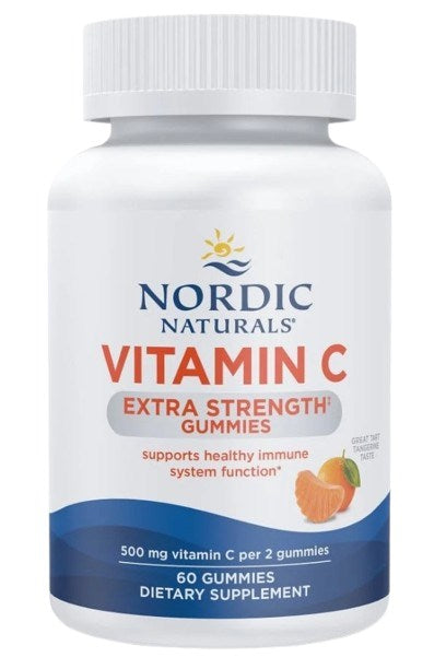 Nordic Naturals vitamīns C īpaši spēcīgs GummiKing 60 košļājamās konfektes