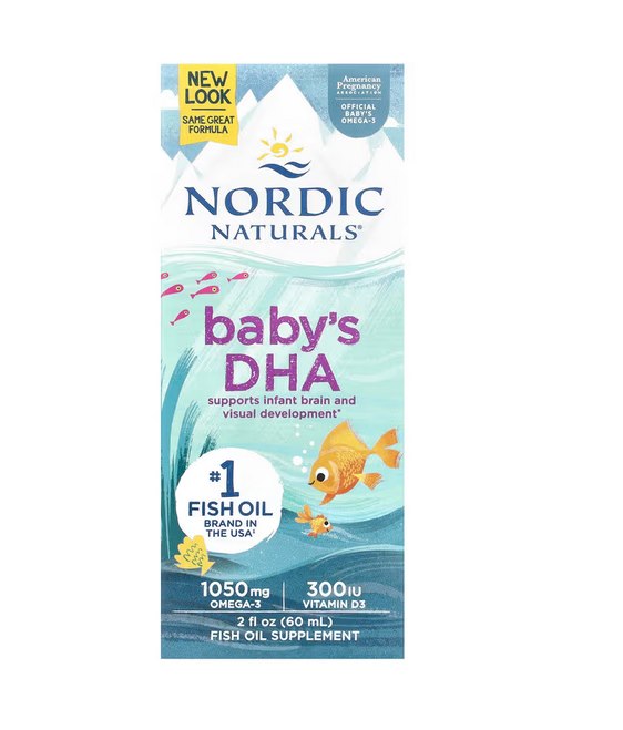 NORDIC NATURALS zīdaiņu DHA 1050 mg 60 ml