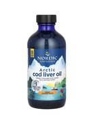 NORDIC NATURALS Arktikas mencu aknu eļļa ar apelsīnu garšu 237 ml