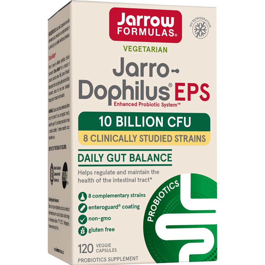 JARROW FORMULAS Probiotiķis Jarro-Dophilus EPS 120 kapsulas
