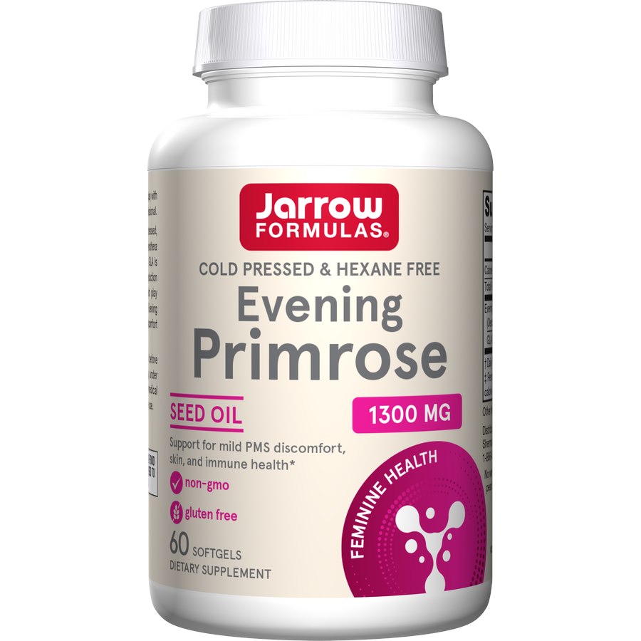 JARROW FORMULAS Naktssveces eļļa 60 kapsulas
