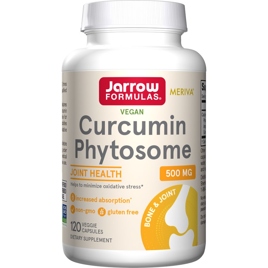 JARROW FORMULAS Kurkumino fitosomos Meriva - Ciberžolė 120 kapsulių
