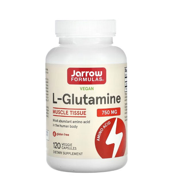 JARROW FORMULAS L-glutamīns 120 kapsulas