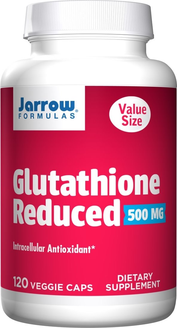 JARROW FORMULAS Glutations — samazināta glutationa deva 120 kapsulas