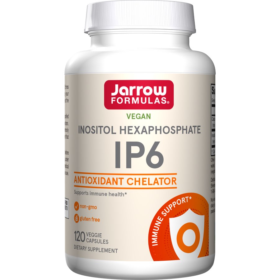 JARROW FORMULAS IP6 – Inozīta heksafosfāts 500 mg 120 kapsulas