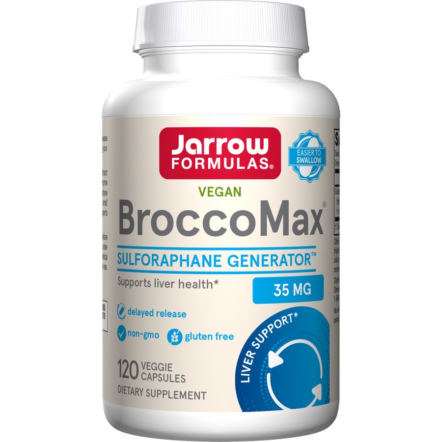 JARROW FORMULAS BroccoMax - brokoļu sēklu ekstrakts 120 kapsulas