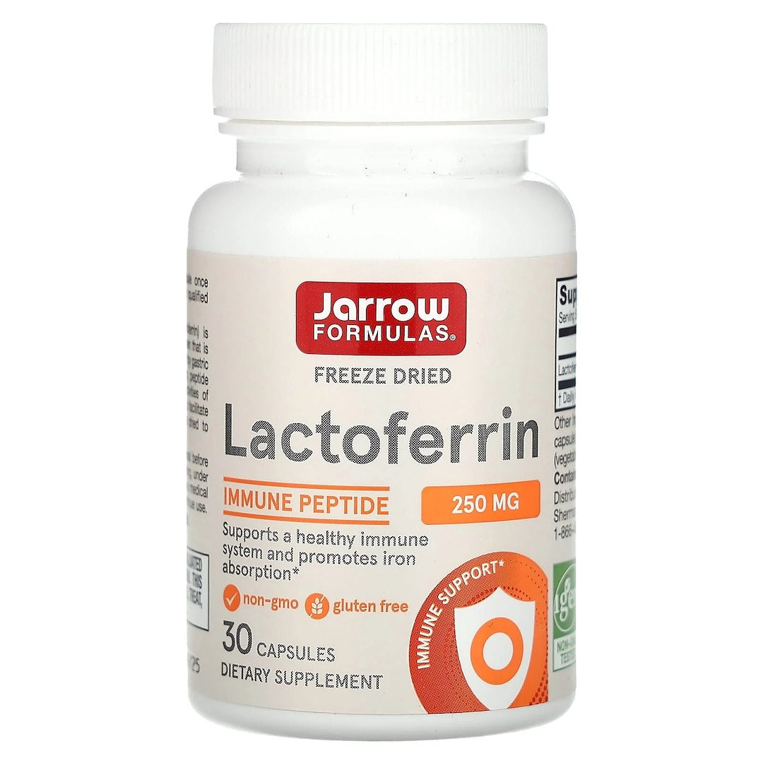 JARROW FORMULAS Laktoferīns 250 mg - Laktoferīns 250 mg 30 kapsulu