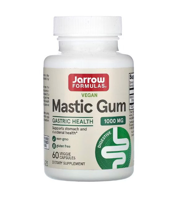 JARROW FORMULAS Pistasiju Mastikas Sveķi 500 mg 60 Kapsulas