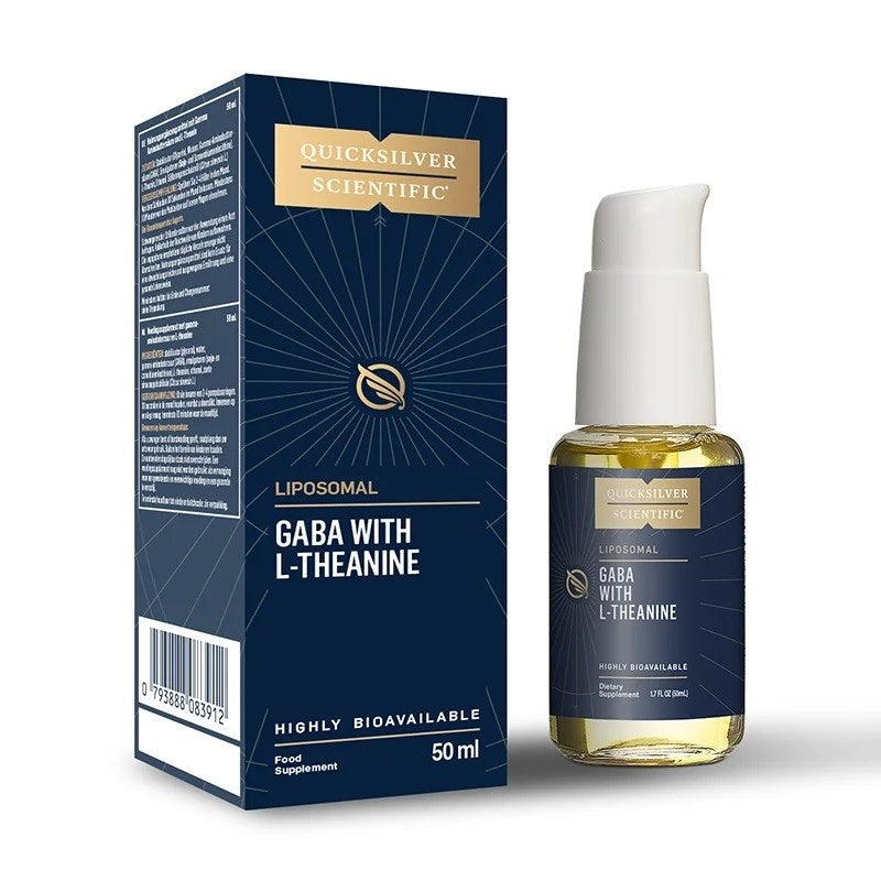 QUICKSILVER liposomalā GABA ar L-teanīnu EU 50 ml