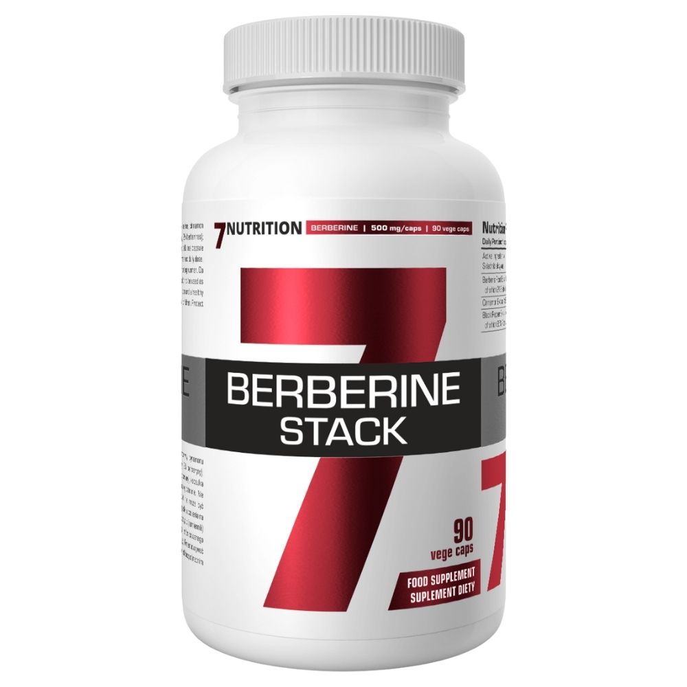 7Nutrition Berberine Stack, berberīns – 90 kapsulas
