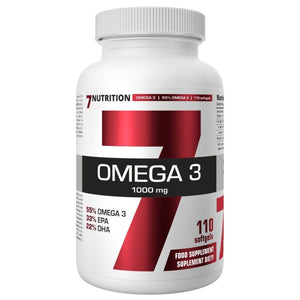 7Nutrition Omega 3 1000 mg - 110 kapsulas
