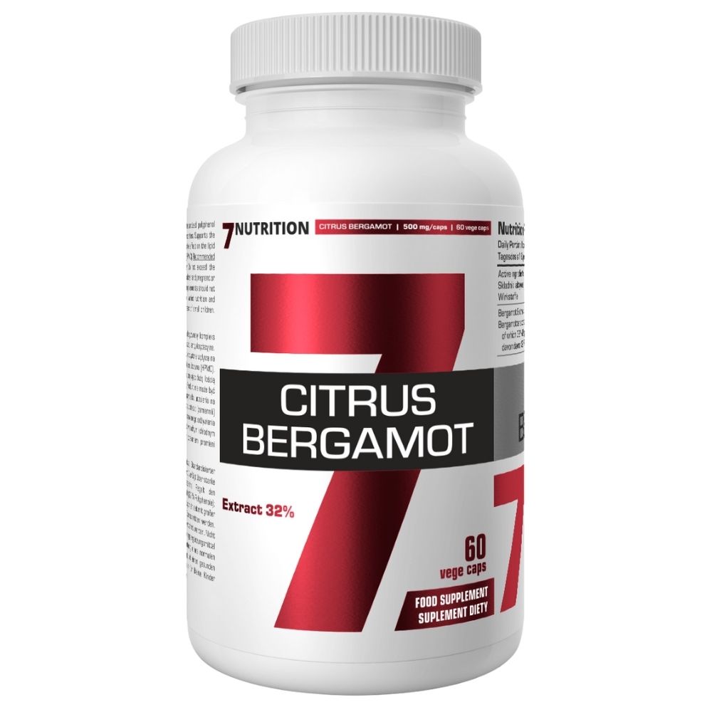 7Nutrition Bergamotes 500 mg – 60 kapsulas