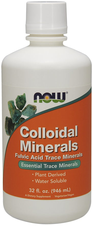 Colloidal Minerals, Raspberry - 946 ml. - NOW Foods