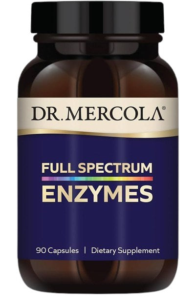 DR. MERCOLA Pilna spektra enzīmi 90 kapsulas
