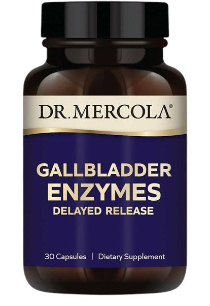 DR. MERCOLA žultspūšļa enzīmi 30 kapsulas