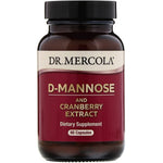DR. MERCOLA D-mannoze ar dzērvenēm 60 kaps.