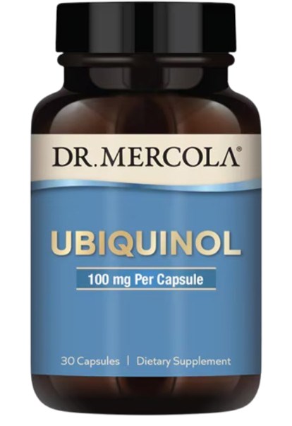 DR. MERCOLA Ubichinols - koenzīms Q10 30 kapsulas