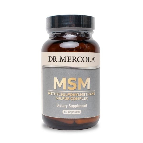 DR. MERCOLA MSM sēra komplekss - sērs 60 kapsulas