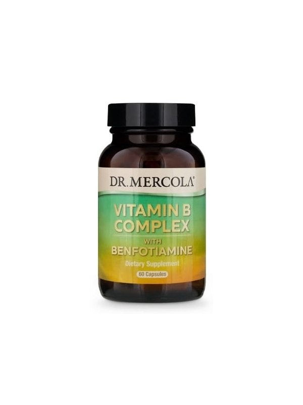DR. MERCOLA B vitamīnu komplekss 60 kapsulas