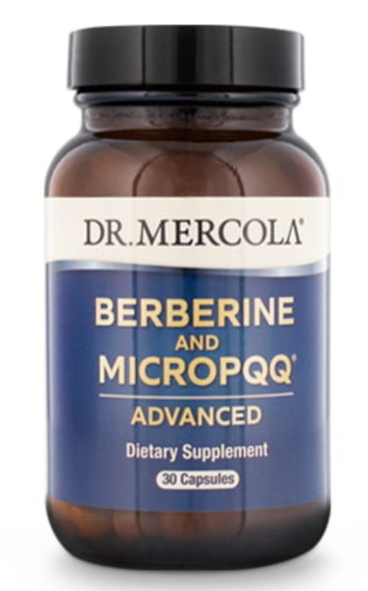 DR. MERCOLA Berberīns ar MicroPQQ 30 kapsulas