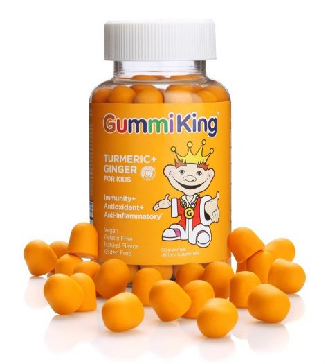 GummiKing KURKUMAS UN INGVERS BĒRNIEM 60 gumijkonfektes
