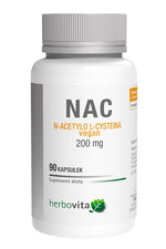 HERBOVITA NAC N-acetil-L-cisteīns 90 kapsulas