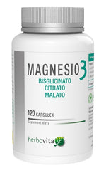 HERBOVITA Magnesio3 120 kapsulu