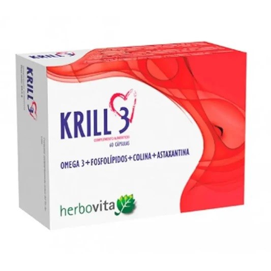 HERBOVITA Krill 3 60 kapsulas