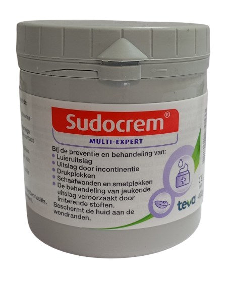 TEVA Sudocrem autiņbiksīšu izsitumu krēms 400 g