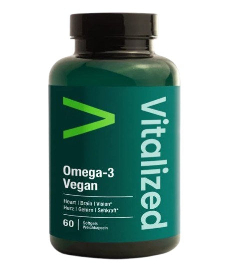 VITALIZED Omega-3 vegāns 60 kapsulas