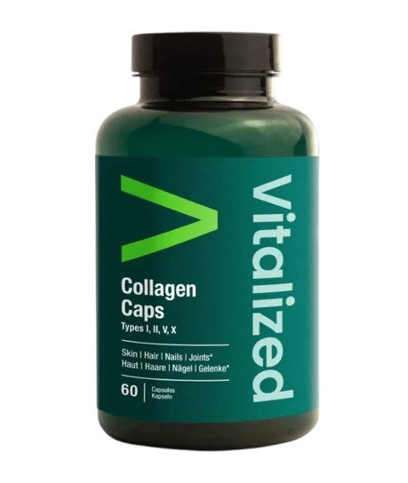 VITALIZED Kolagēns I, II, V, X tipi 60 kapsulas