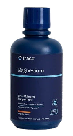 TRACE MINERALS šķidrais magnijs – 300 mg magnija citrāta 473 ml