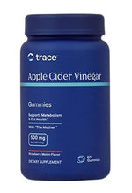 TRACE MINERALS ābolu sidra etiķa GummiKing 60 gumijas konfektes