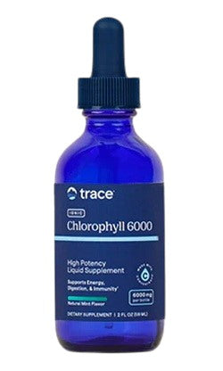 TRACE MINERALS šķidrais jonu hlorofils - 100 mg + 100 mg jonu 59 ml