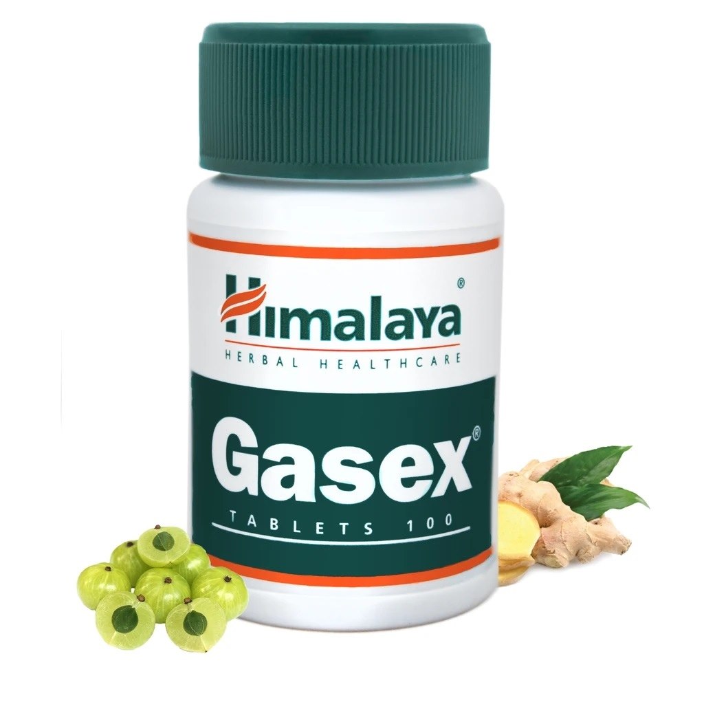 HIMALAYA Gasex 100 tabletes