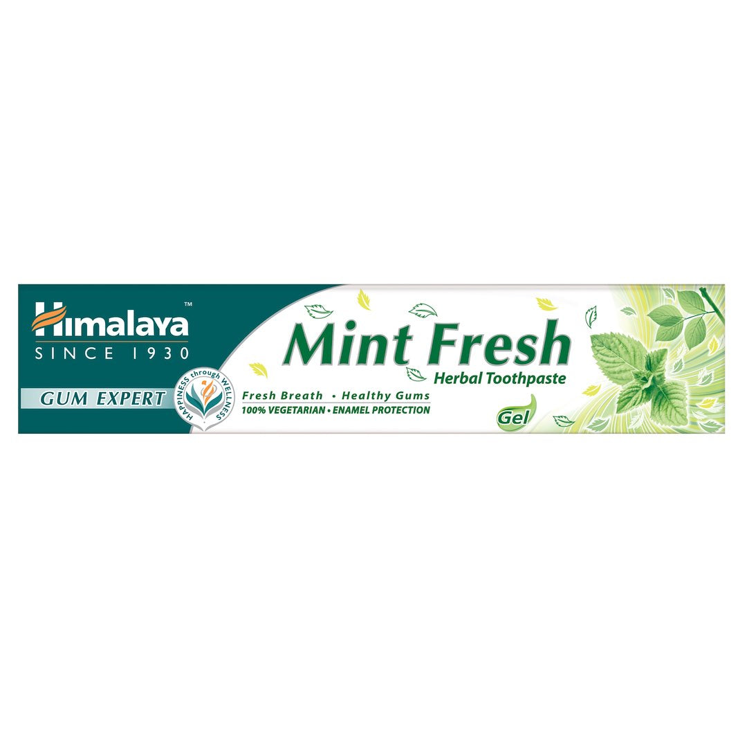 HIMALAYA piparmētru garšas atsvaidzinoša augu zobu pasta 75 ml