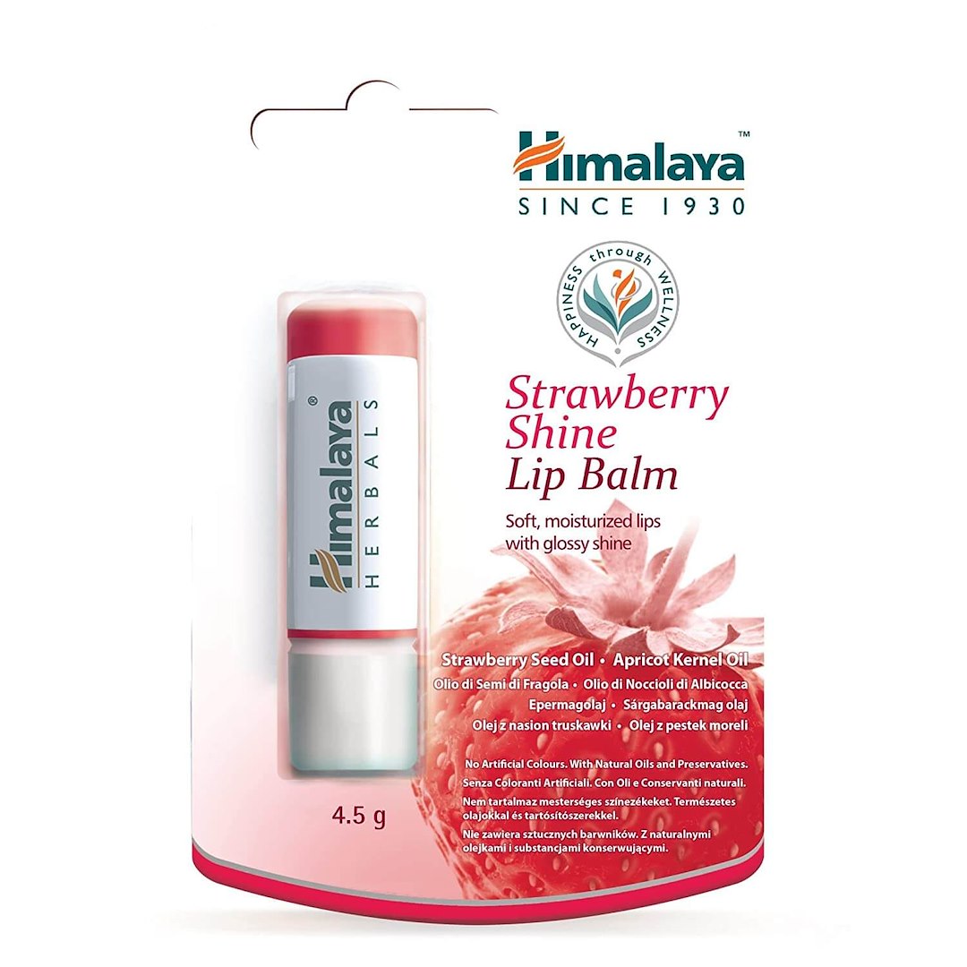 HIMALAYA lūpu balzams – zemeņu spīdums 4,5 g