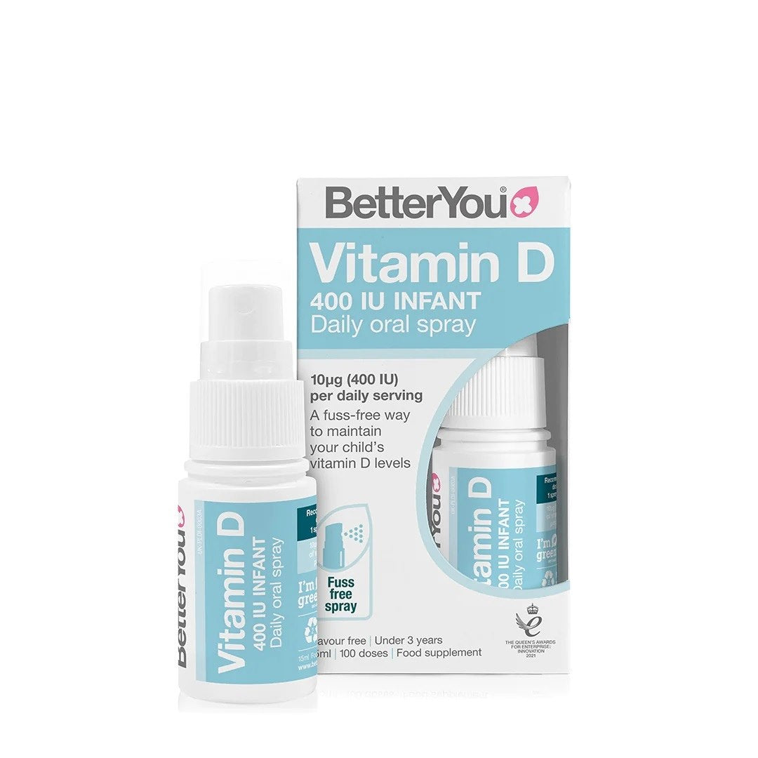 BETTERYOU D400 zīdaiņiem - D vitamīns zīdaiņiem 15 ml