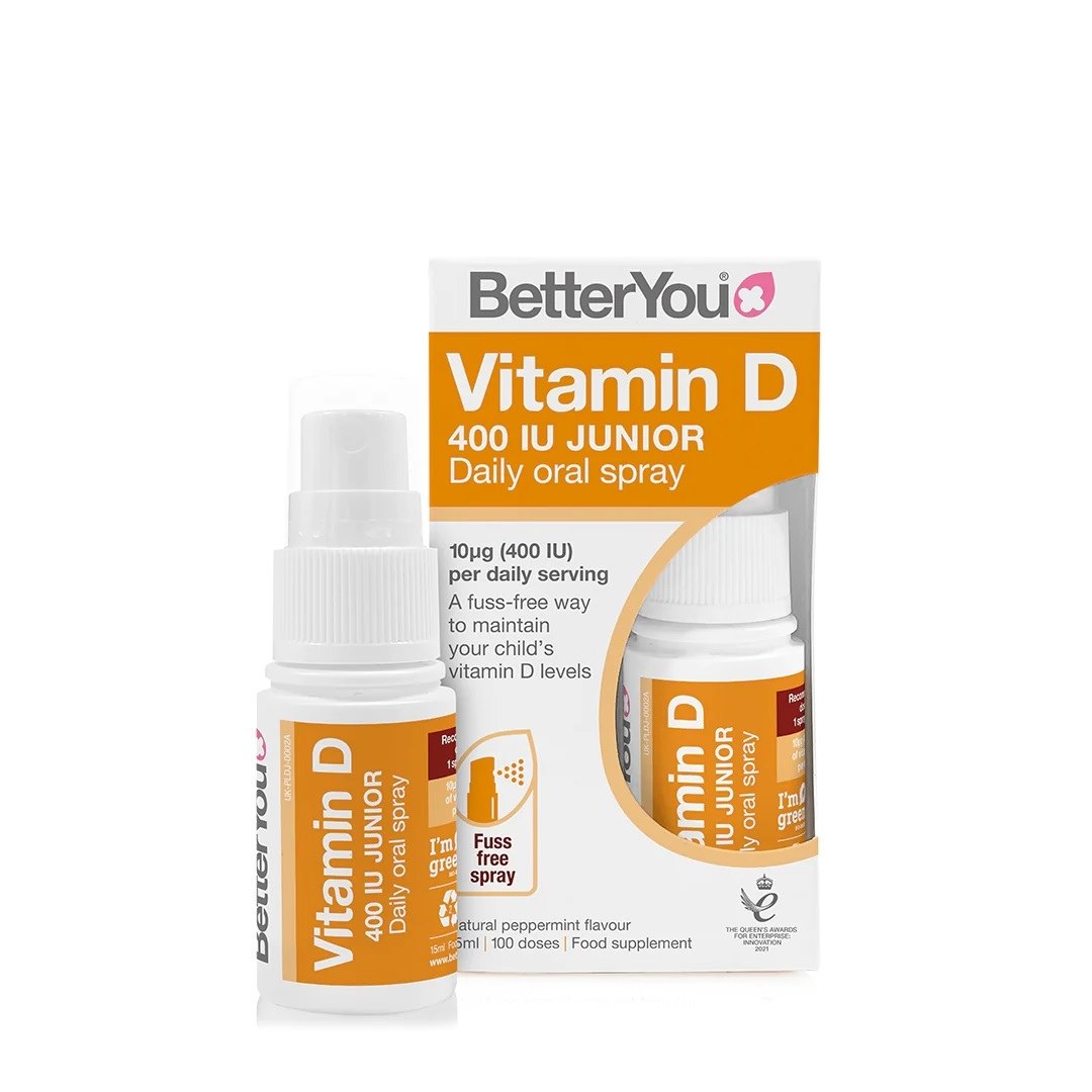 BETTERYOU D400 Bērnu D vitamīna aerosols 15 ml