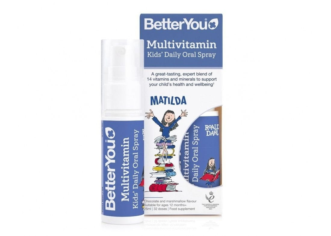 BETTERYOU Multivitamīni bērniem – multivitamīnu aerosols 25 ml