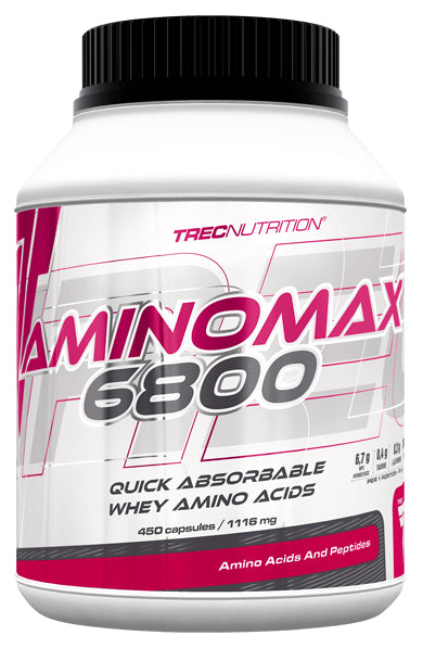 Amino Max 6800 - 450 caps - Trec Nutrition