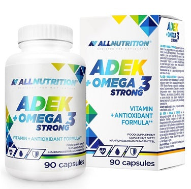 ADEK + Omega 3 Strong - 90 caps - Allnutrition